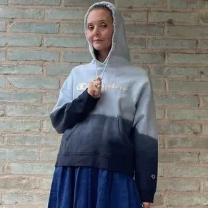 Champion Tops Champion Spellout Hoodie Blue Ombre Dip Dye Reverse Weave Embroidered Sweatshirt Poshmark